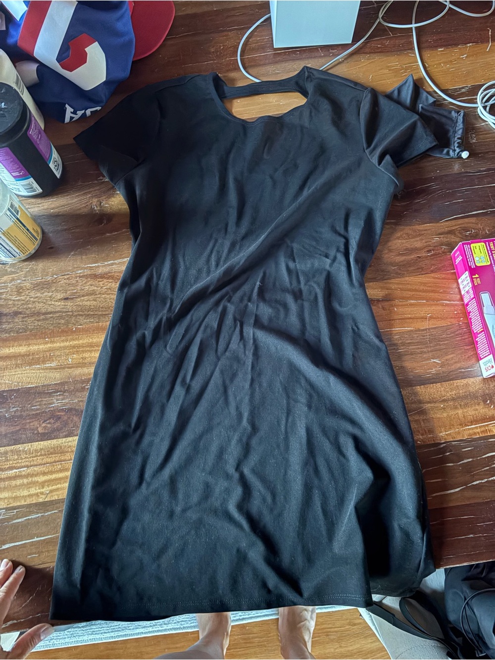 Reformation Black Mini Dress